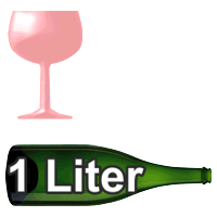 1,0 l - Rosé-Wein