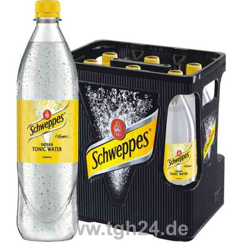 Schweppes Indian Tonic Water 6x1,0 l