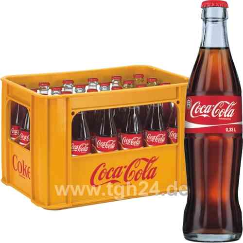 Coca-Cola Coke 24x0,33 l