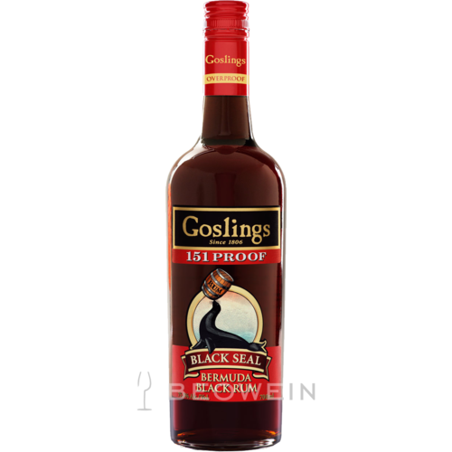 Goslings Black Seal Rum 151 Proof 0,7 l