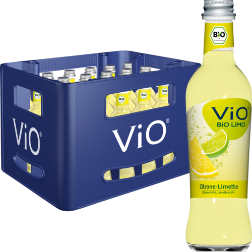Vio Bio Limo Zitrone-Limette 24x0,3 l