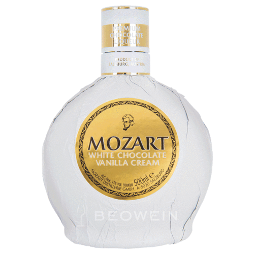 Mozart White Chocolate Vanilla Cream 0,5 l