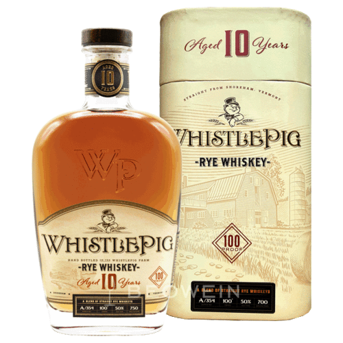 WhistlePig 10 Jahre Small Batch Rye Whiskey 0,7 l