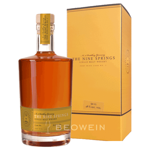 The Nine Springs Single Port Cask No.1 Yellow 0,5 l